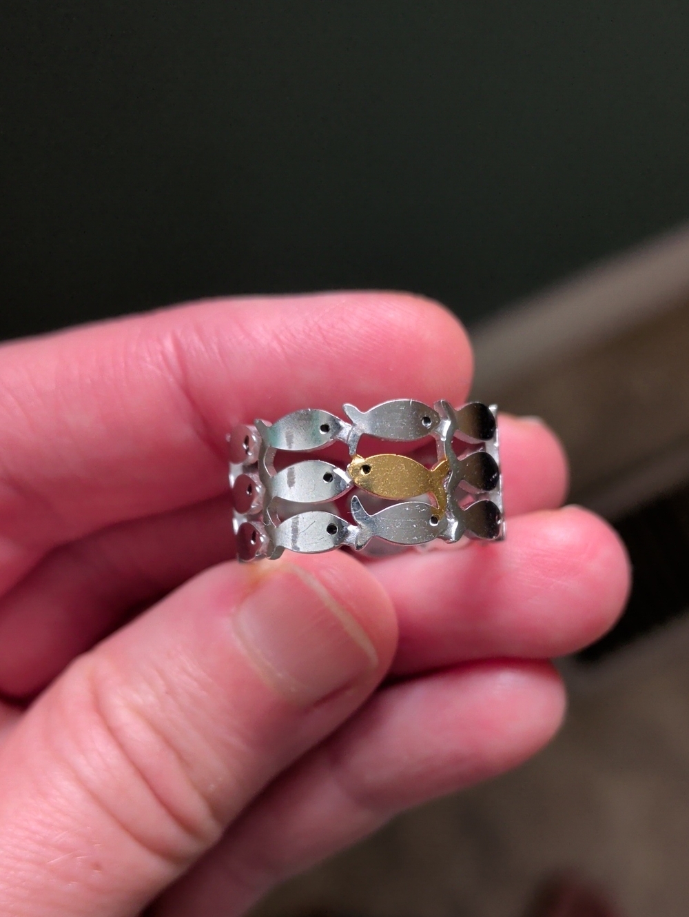 💙4/20 Hope Rings Fish Ring - Picture 6 of 8